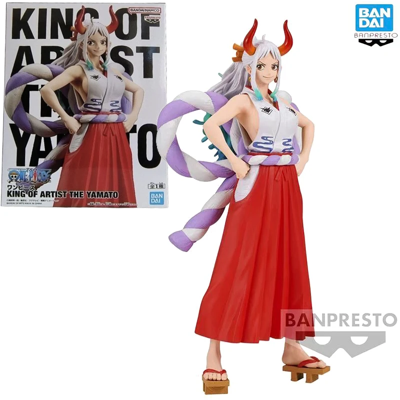 

Оригинал в наличии, оригинальная фигурка Banpresto One Piece King Of Art KOA Kaidou Daughter 22 см Yamato, модель игрушки, подарочная фигурка