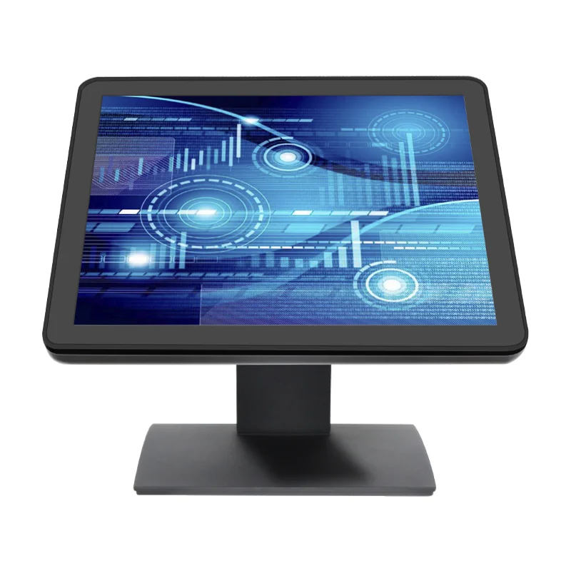 OEM LCD IPS Screen 17 Inch Capacitive 17 Points Vga Usb Touch Screen Monitor For Mall Pos