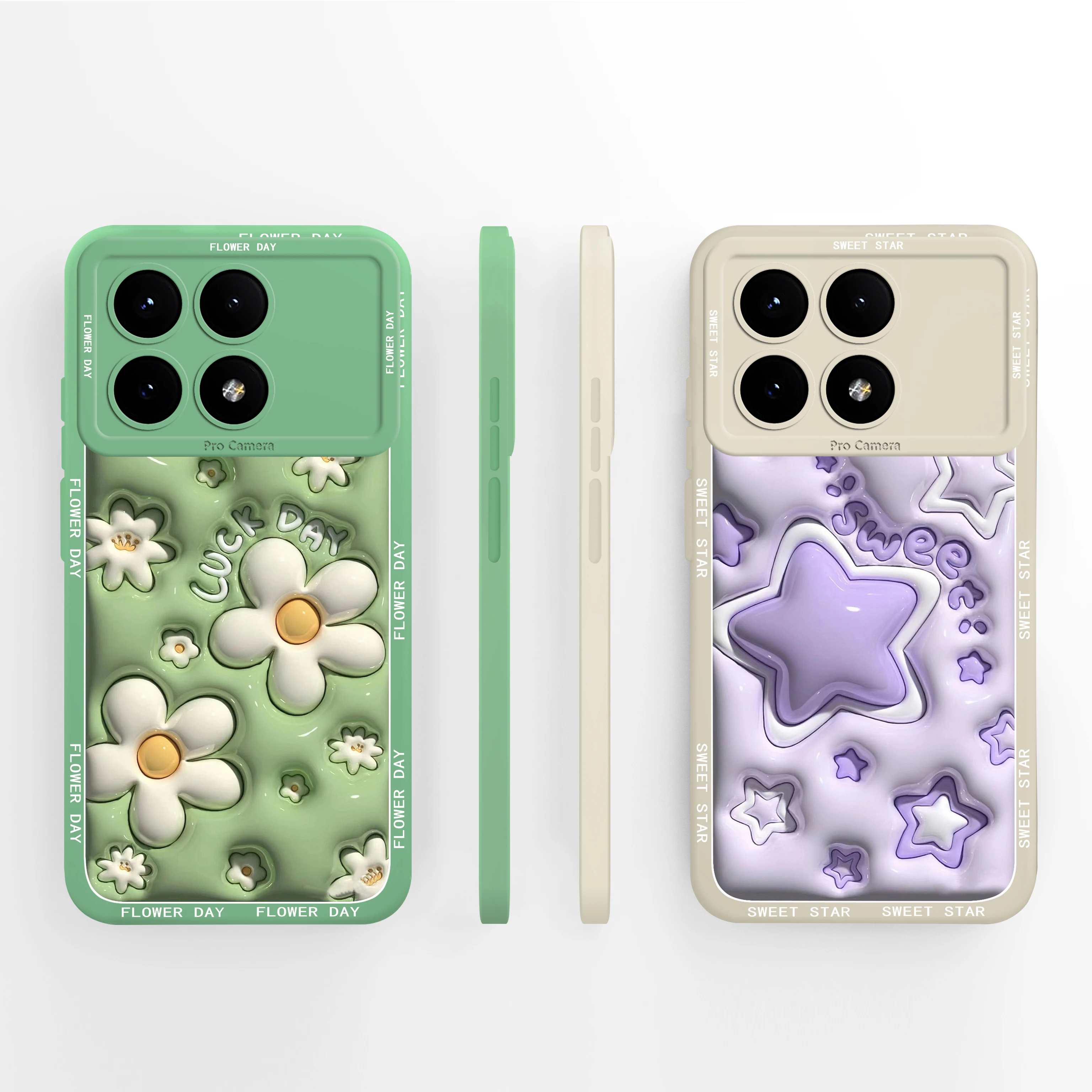 For Xiaomi Poco X6 PRO 5G Phone Case Cat Paw Fundas Floral Coque Liquid Soft Silicone Back Cover For PocoX6 PRO Cases Carcas image 4