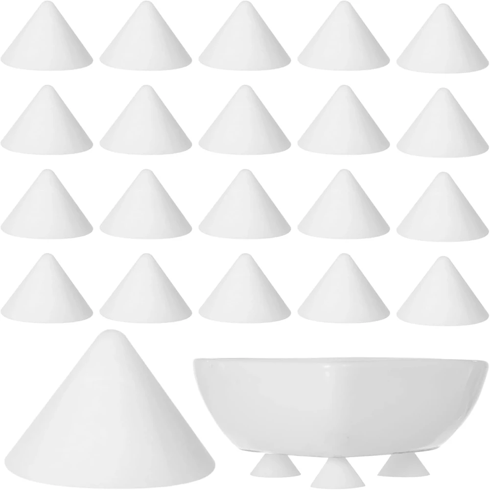 

50 шт. Гвозди для гончарной печи, керамические огнеупорные гвозди с конусом, 2516 ℉ Высокотемпературные опорные гвозди [2026 MOCC]