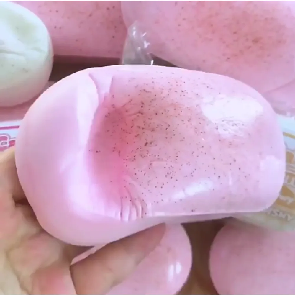 اسفنجي الجبن كعكة الخبز ضغط لعبة لينة الإجهاد الإغاثة بطيئة ارتفاع الحسية تململ للقلق أدهد التوحد هدية للأطفال البالغين #4