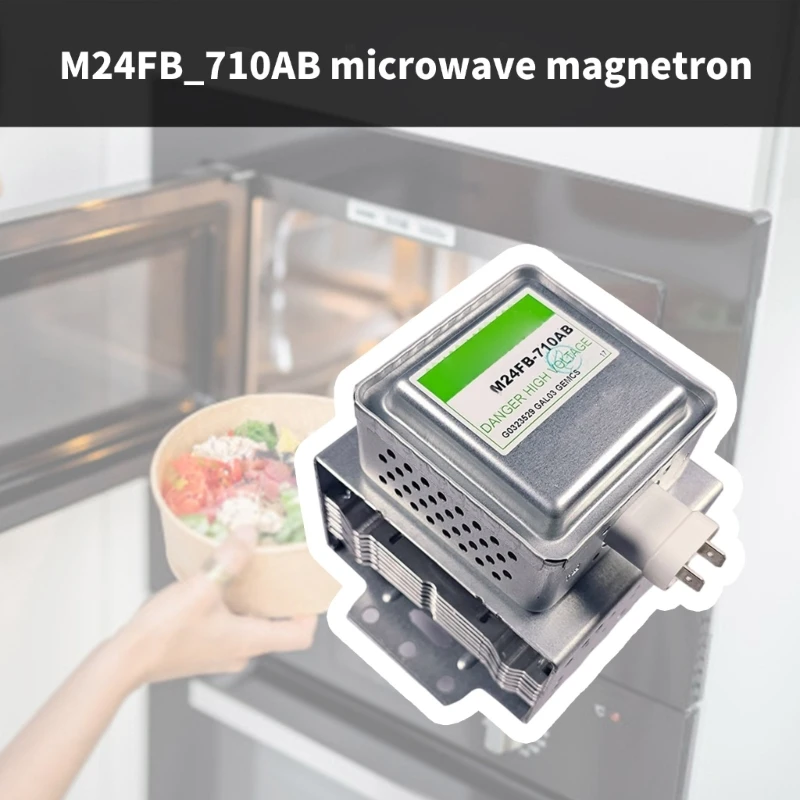 M24FB-710AB Verwarming Buis Magnetron Magnetron Vervanging Deel 1000W Magnetron Magnetron Metalen Textuur voor Magnetron