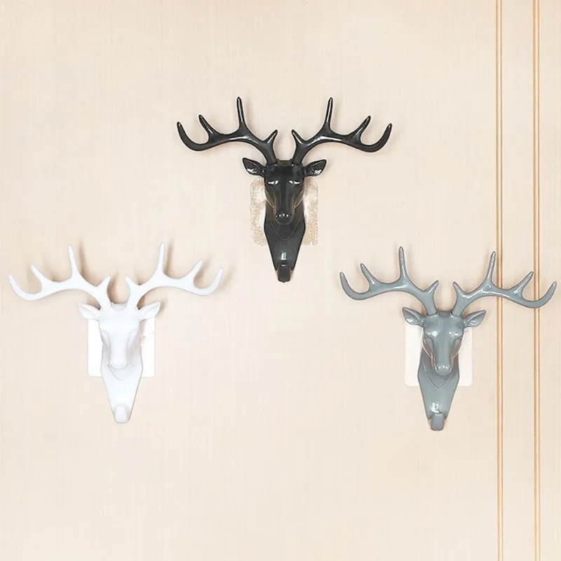 Deer Antler Hooks Are Durable and Can Be Used To Hang Clothes and Accessories Suitable Installation In Living Rooms Study Rooms