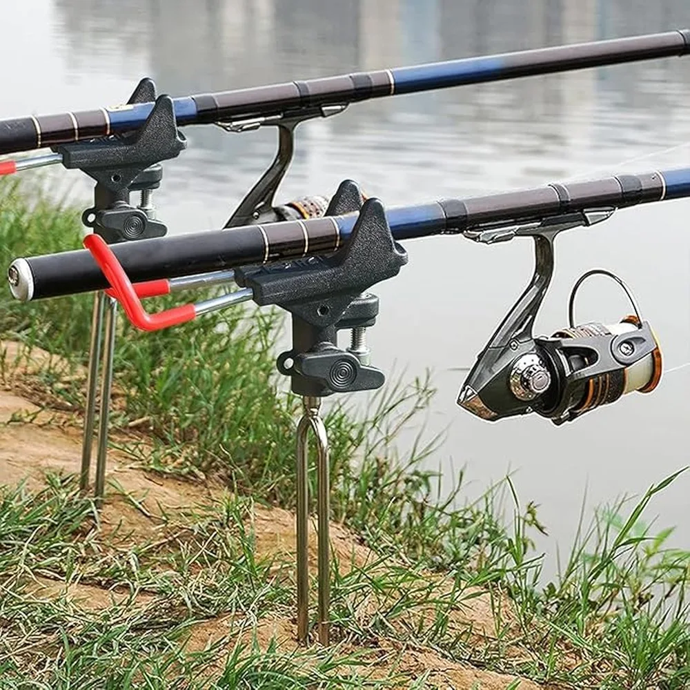 Fishing Rod Holder Durable Fishing Rod Holder Made Of Reinforced Nylon Must Have For Bank