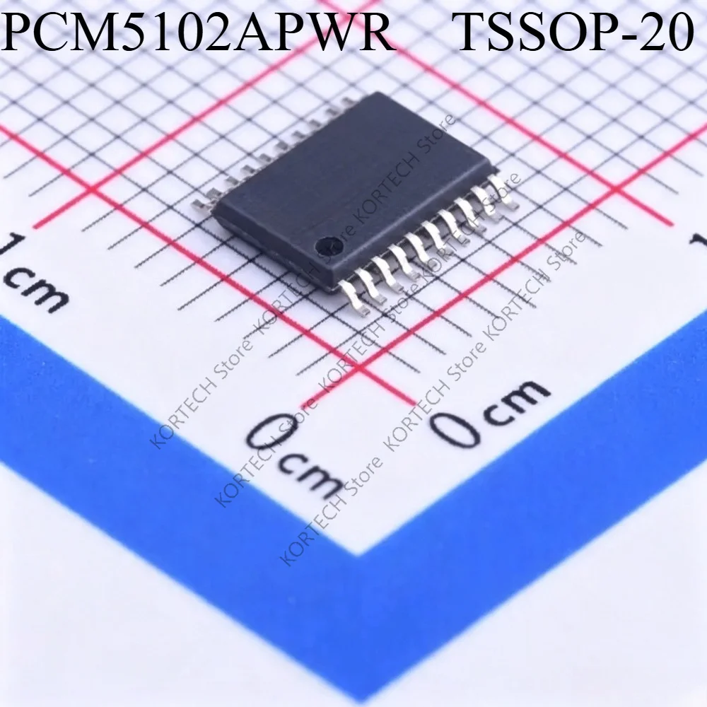 5-100PCS/Lot Original PCM5102APWR PCM5102APW PCM5102A PCM5101APWR PCM5101A PCM5101 TSSOP-20 digital-to-analog converter IC chip