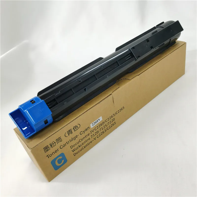 

1PC BK400g CMY280g Toner Cartridge For Xerox DocuCentre IV 2260 2263 2263L 2265 C2260 C2263 C2263L C2265 Toner Powder