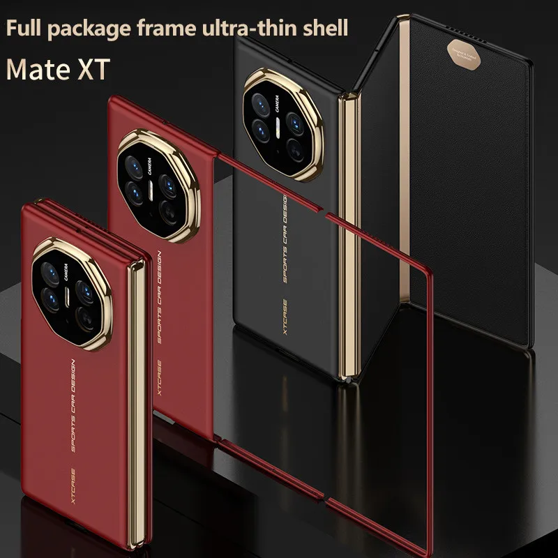 

Ultra Thin Hard PC Phone Case For Huawei Mate XT Ultimate Full Frame Magnetic Wireless Charger Cover