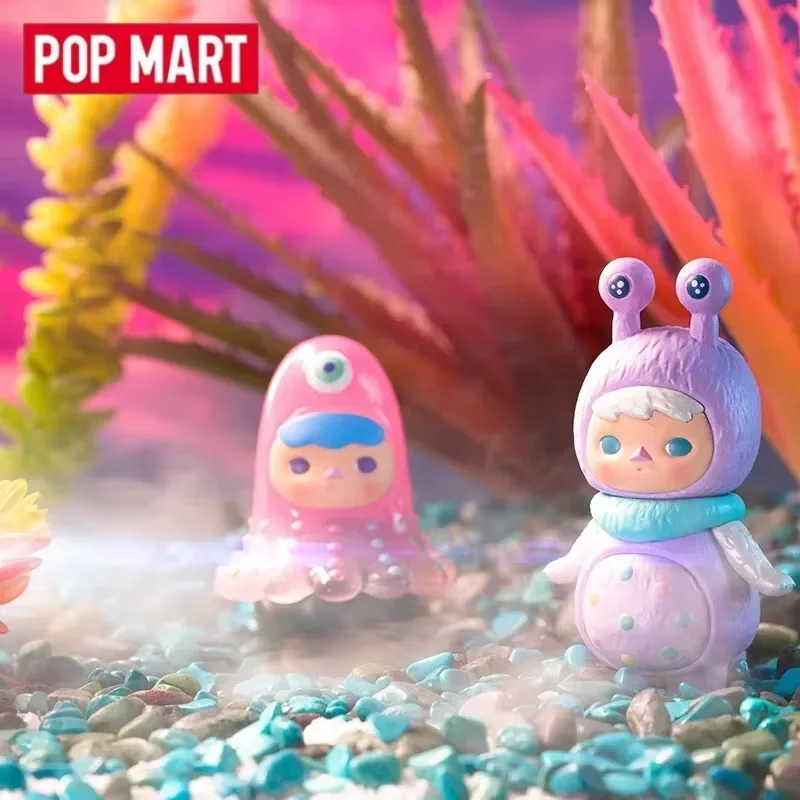

POP MART PUCKY Space Series, натуральная слепая коробка, загадочная коробка, сумка для догадок, игрушки, кукла, милая аниме-фигурка, настольная