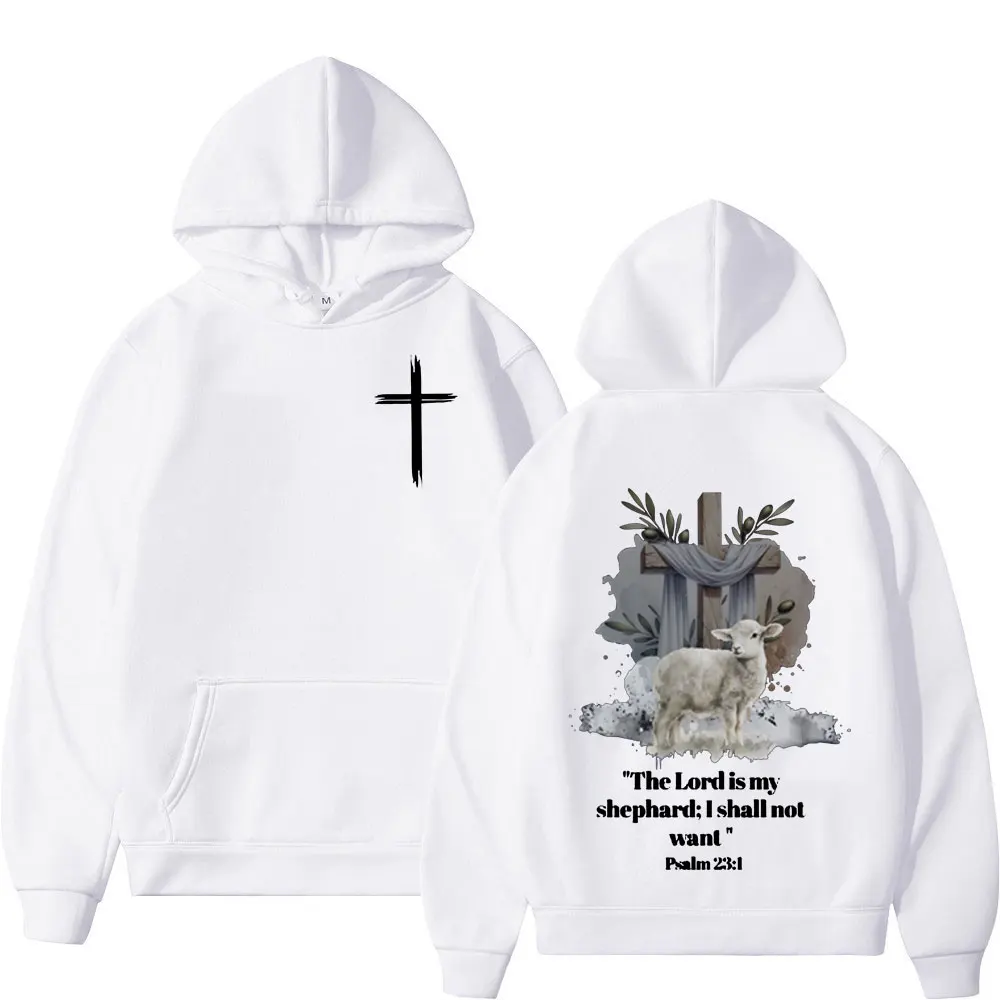 Aesthetics Christian Jesus Bible Verse Hoodies Men Women Clothing Fashion Long Sleeve Hooded Sweatshirts Casual Vintage Pullover