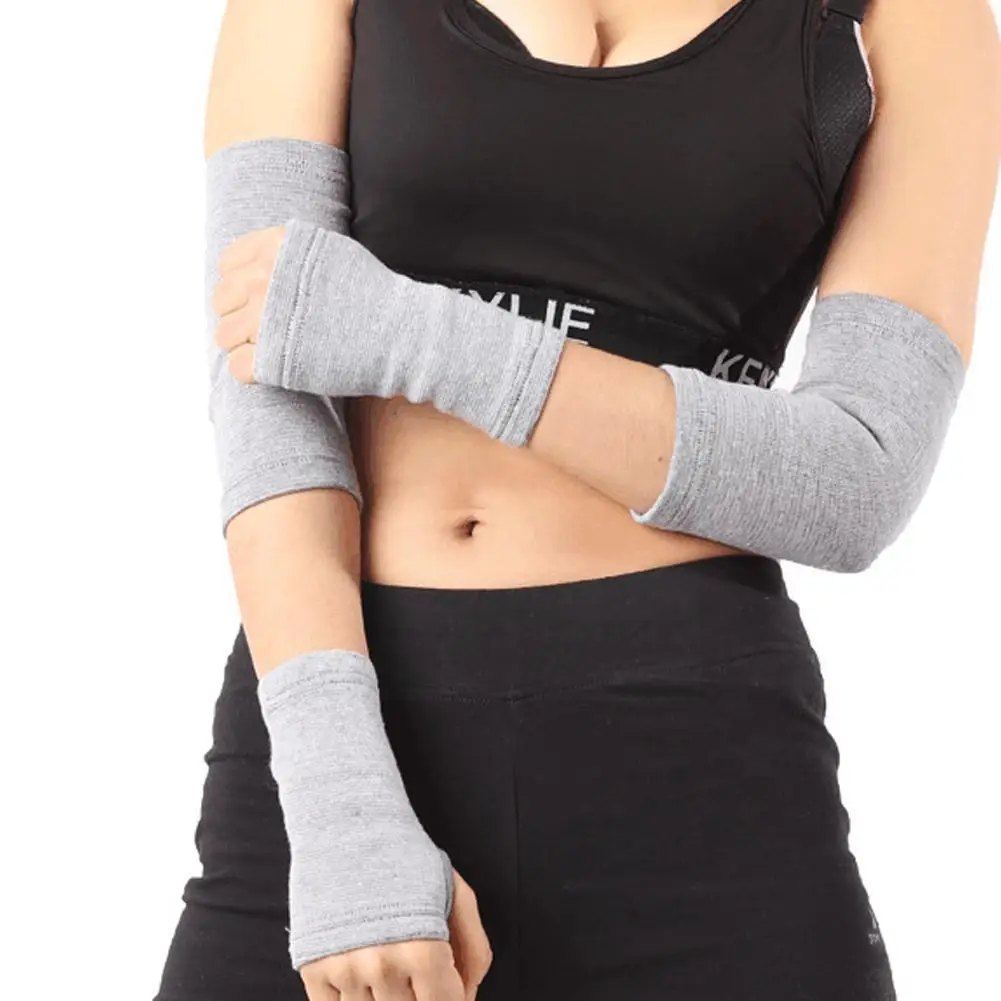 1Pair Sports Wrist Compression Sleeves Comfortable Hand Support Brace for Arthritis Tendonitis Sprains Workout Carpal Tunne W0C6