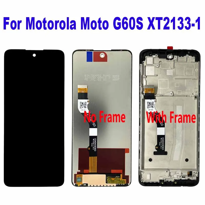 Для Motorola Moto G60S XT2133-1 XT2133-2 LCD дисплей сенсорный экран дигитайзер в сборе запасной аксессуар