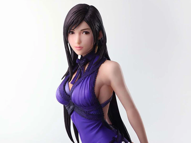 Resin Figure Kit TIFA Di Fa  FFVII Dress version 1/6 Unpainted Garage Resin Kit Model GK