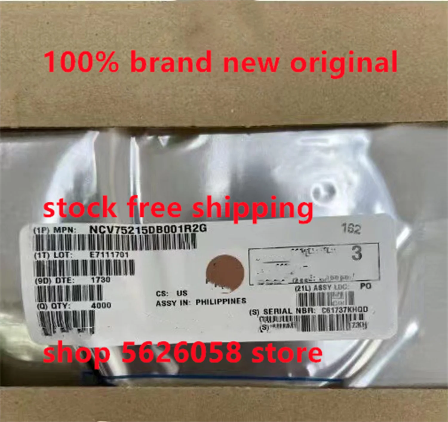 

NCV75215DB001R2G NCV75215DB001 NCV75215DB TSSOP16 100% New Original 5PCS-200PCS/LOT STOCK freeshipping