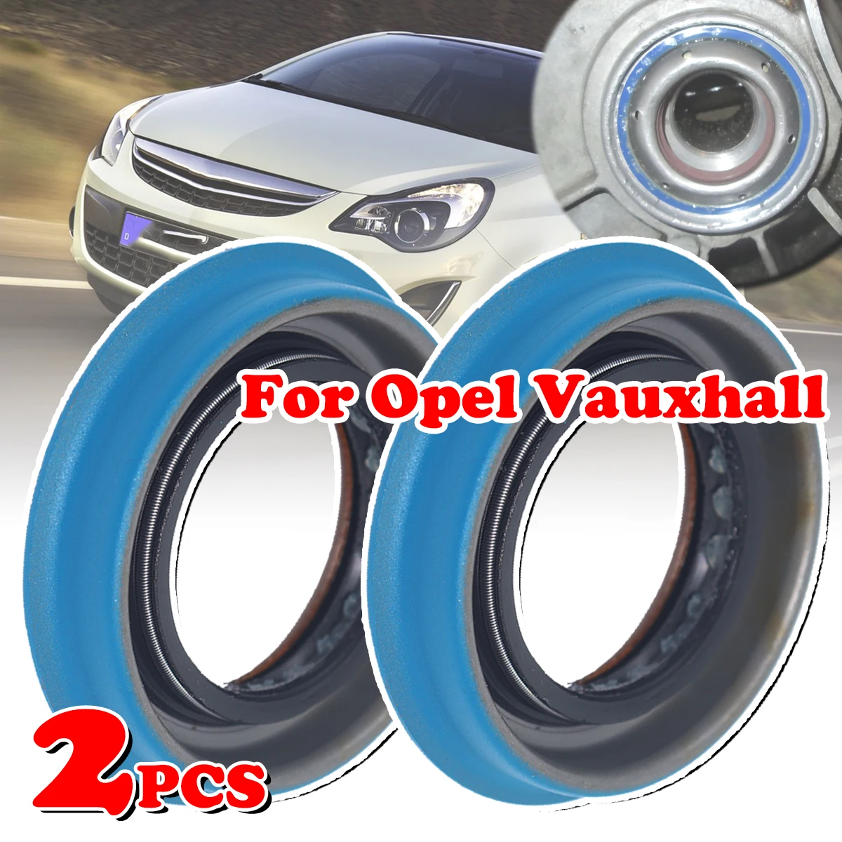 

2pcs Gearbox Drive Shaft Oil Seal For Astra F G H J Corsa C D Vectra A B C Zafira A Mokka X Drivetrain Driveshaft Ring 90342143