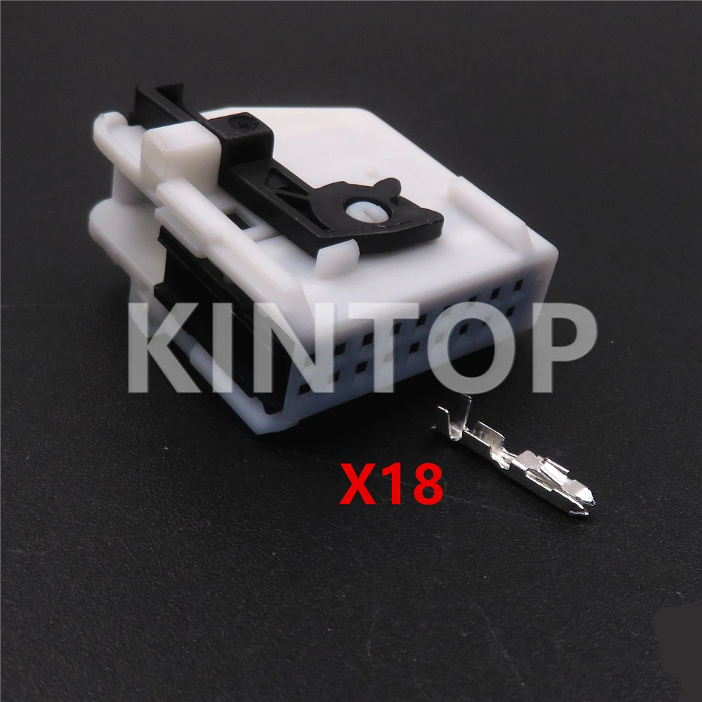 1 Set 18 Pins Miniature Auto Socket With Terminal Car Starter Wire Connector 965778-1 1379100-2 2-967416-1 2-965777-1 8 364 656