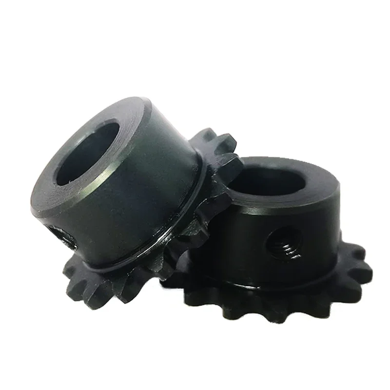 1PCS 25/30 Teeth 04C Chain 45 # Steel Inner Hole 8/10/12/14/15/16mm Industrial Sprocket Motor Chain Drive Sprocket Pitch 6.35mm