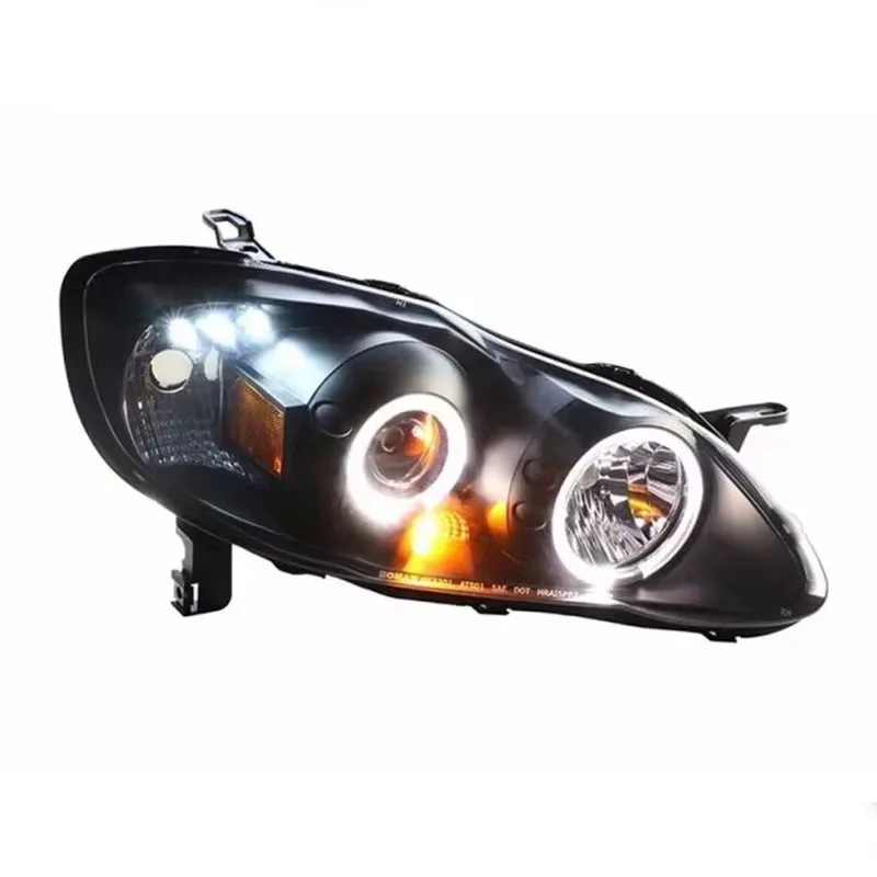 

For Toyota Corolla 2004-2009 Car Headlamp Refit Light Emitting Diode DRL Headlamp HID Headlamp Projector