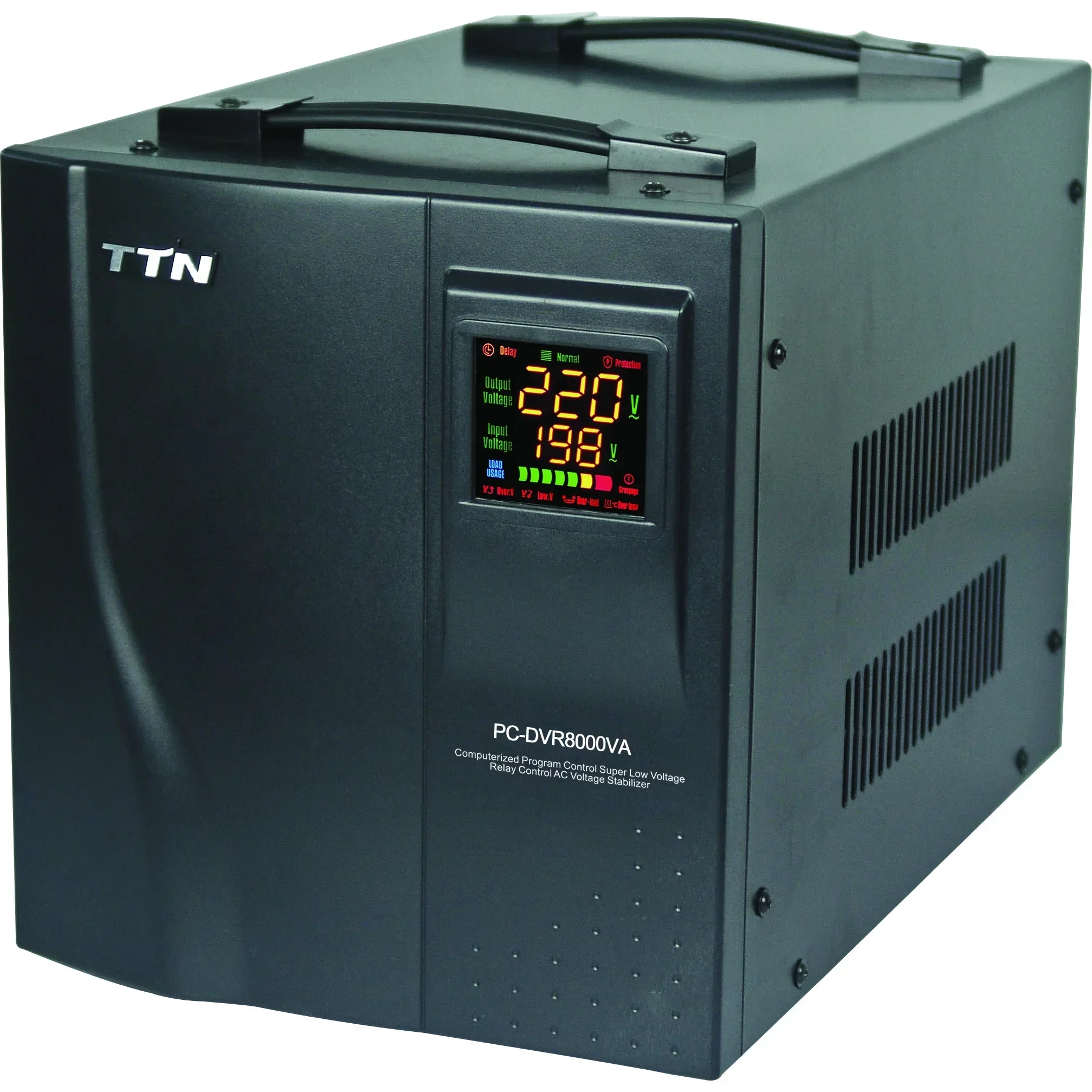 TTN PC-DVR 5Kva AVR AC Automatic Voltage Regulator Single Phase 120V 220V 230V Electric Voltage Stabilizer For Home