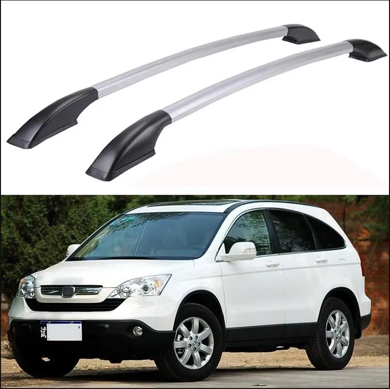 For Honda CRV CR-V 2007-2011 Car Top Roof Rail Rack Luggage Carrier Bar trim