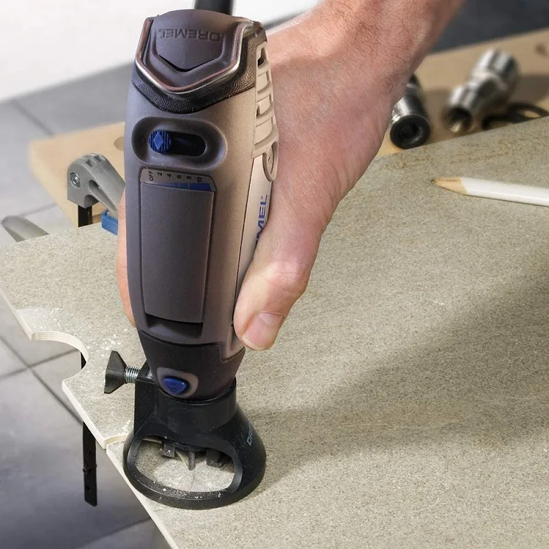 Dremel Accessories 565 Multipurpose Cutting Kit for Drywall Wood Plastic Depth Adjust Rotary Tools Electri Grinder Drill Bit Set
