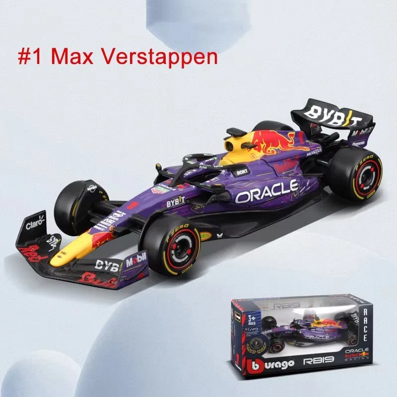 In magazzino 2024 Bburago F1 1:43 Ferrari Sf24 Aston Martin Amr23 Red Bull Racing Rb20 lega In miniatura modello F1 giocattolo regalo per bambini