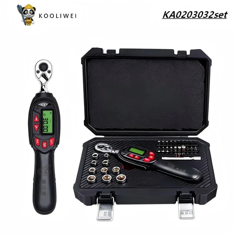 KOOLIWEI Digital Torque Wrench Set 1/4