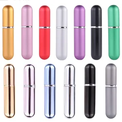 3/5/10/pcs 5ml Mini Portable Refillable Perfume Bottle Aluminum Atomizer Spray Bottle Container perfume refill bottle travel