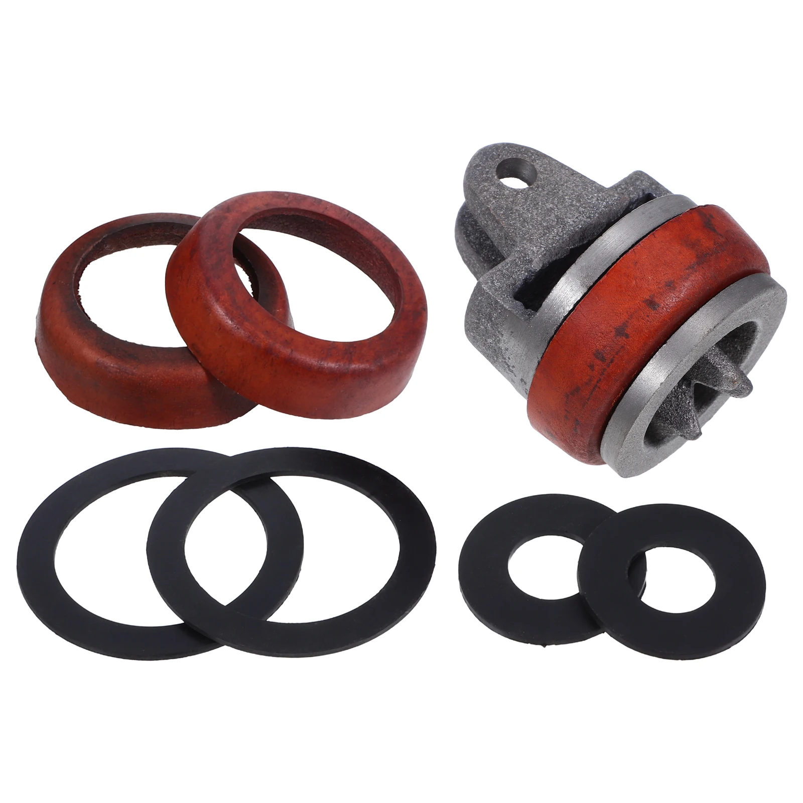 

1Set Cast Water Pump Repair Kit Manual Plunger with Cup Seal Replacement for Well Pumps Water Pump Cup