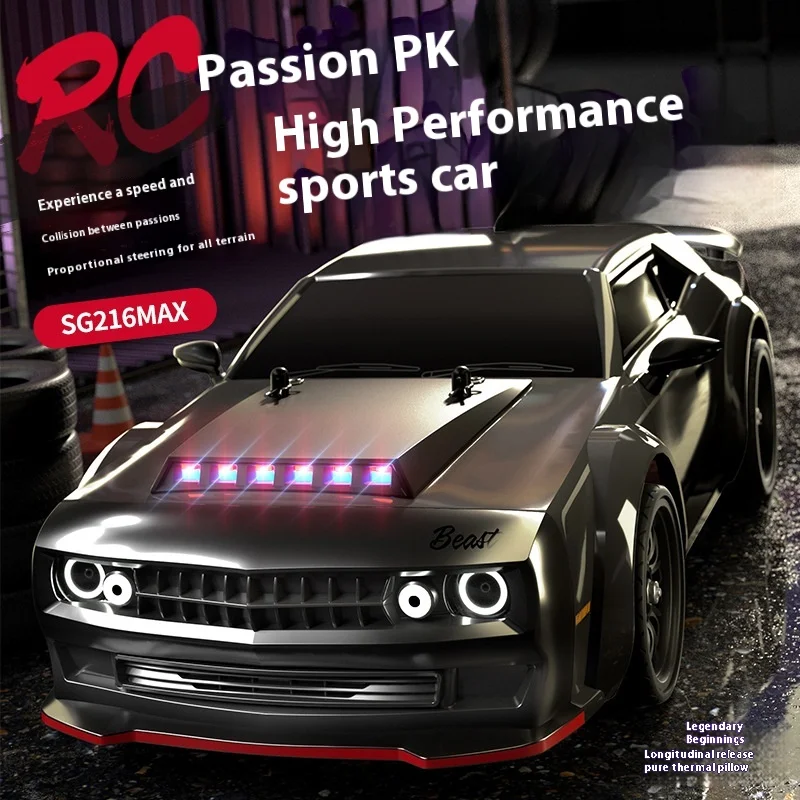 

Радиоуправляемая дрифт-машина SG216 Max 1:16 с бесщеточным двигателем, LED-подсветкой, скоростью 70 км/ч или 40 км/ч, полноприводная, высокоскоростная, гоночная, монстр-трак, подарок для детей