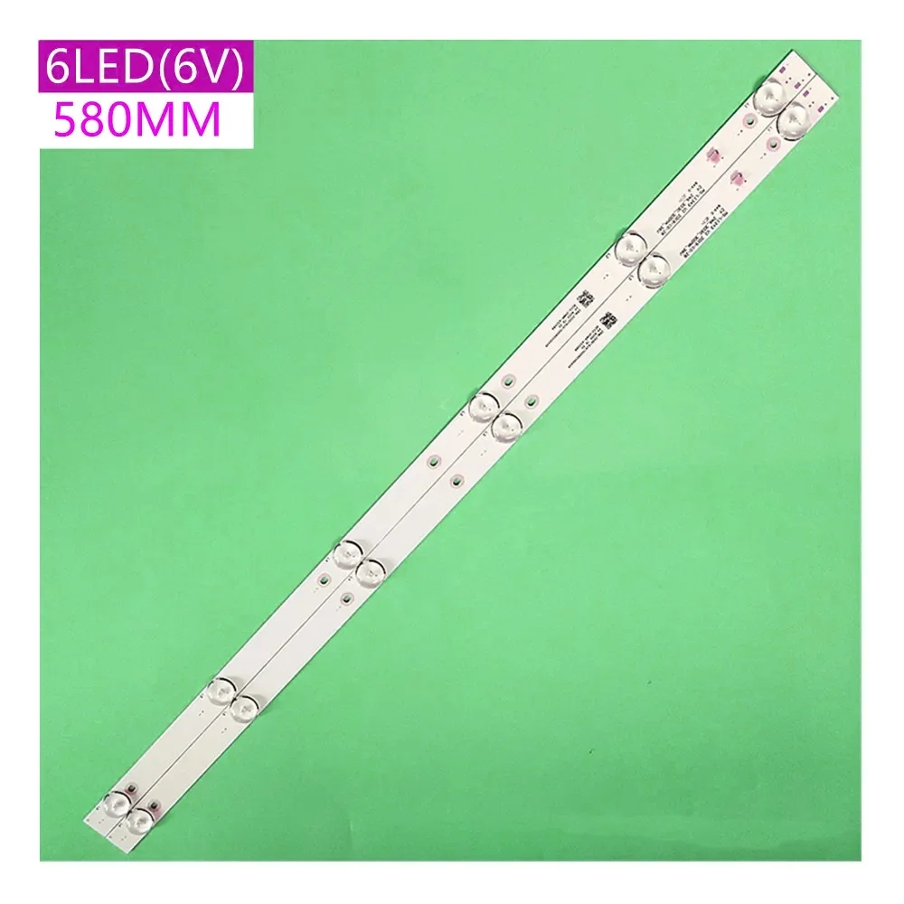 

TVs LED Backlight Strips For ARIELLI LED-32DN6T2 LED TV Bars MS-L1343 V2 CY 2*6_3030_300MA_36V Bands Rulers JL.D32061330-081AS-M