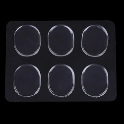 6 Pcs Drum mute pad silicon gel muffler percussion instrument silencer practice