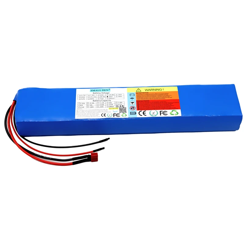 New 36v 13.6ah 18650b-10s4p lithium battery 42v 0-250w suitable for electric scooters, scooters, bicycle motors with BMS