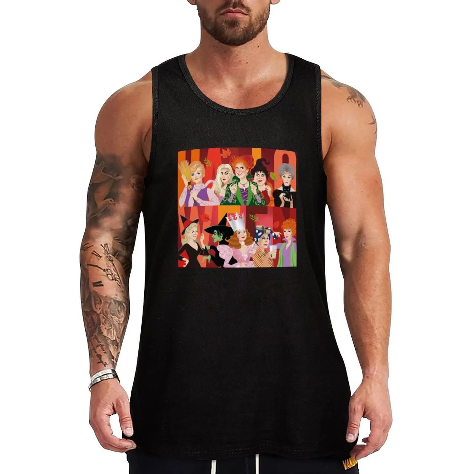 We are Witches! Tank Top Muscle fit Vests anime top