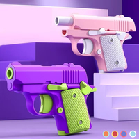 Children'S Toy Guns Model 3D Mini 1911 Gravity Printing Fidget Toy for Kids Adults Stress Relief Toy Children Decompression Gift