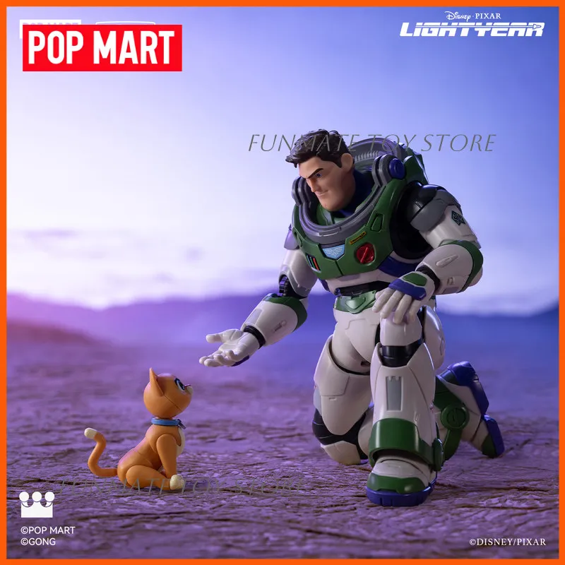 Authentic POP MART GONG Buzz Lightyear Assembly Posable Action Figure Disney Pixar Collectible Model Home Display Blind Box - view 2