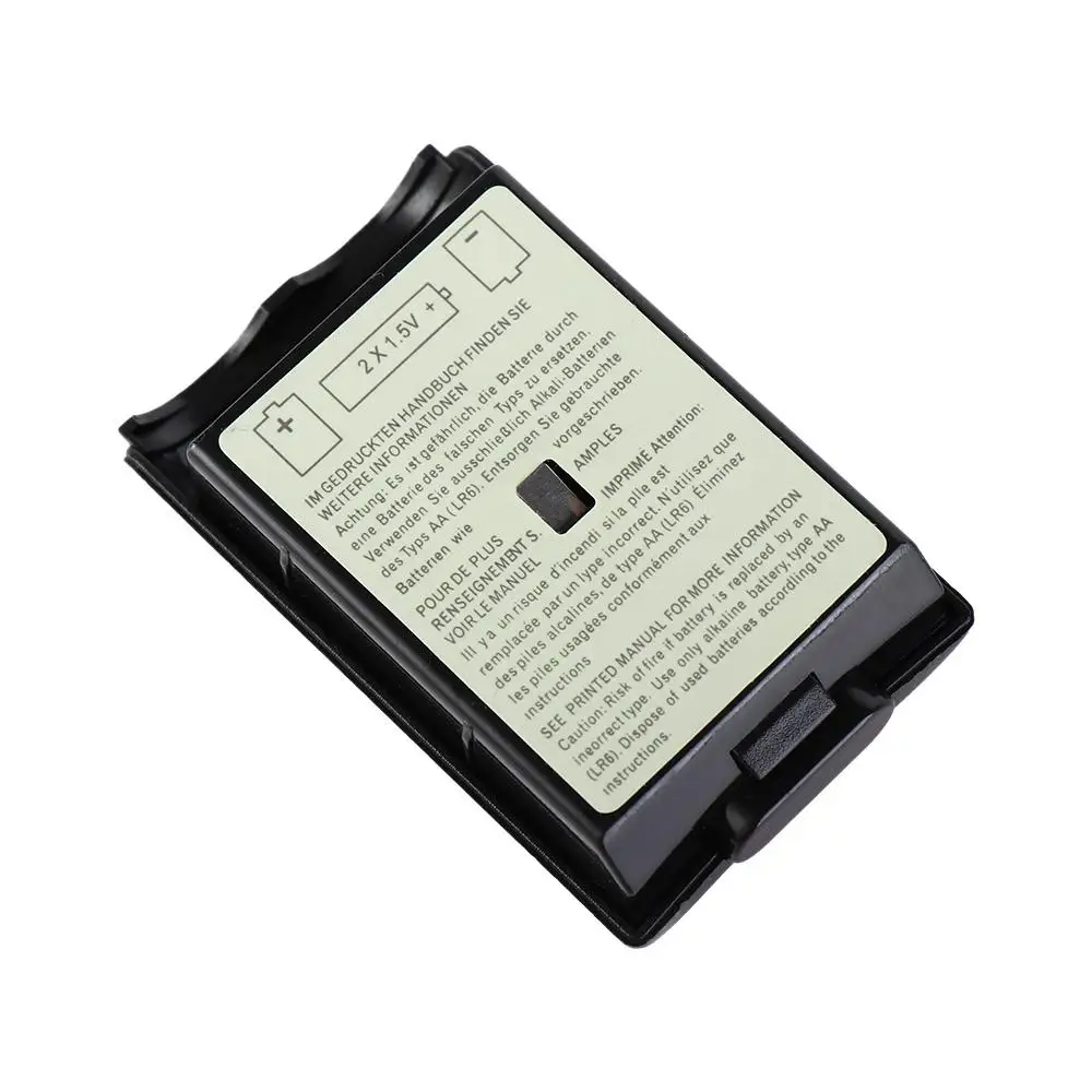 Shell Wireless Gamepad Game Controller Batterie Pack Abdeckung Spiel Batterie Fall Für Xbox 360Hintertür Fall AA Batterie Fall Abdeckung