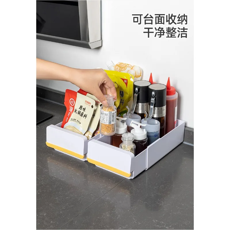 Boîtes de rangement rétractables, tiroirs, cuisines, armoires, paniers de rangement profonds