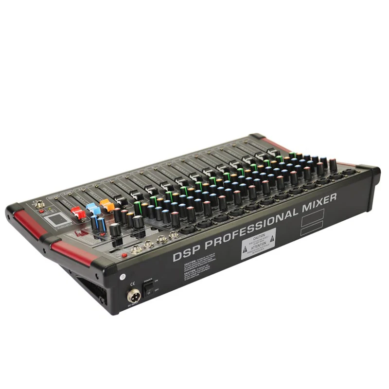 Alta qualità prezzo economico sistema a 12 canali Mixer Audio Live mixer Audio professionale effetto sonoro console Dj