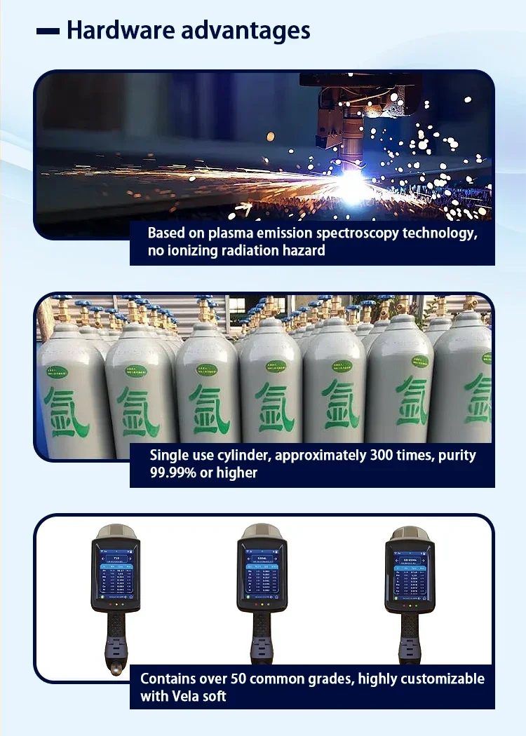 LIBS las er Induced Breakdown Spectroscopy Tester Spectrometer Precise Carbon Grade Detection