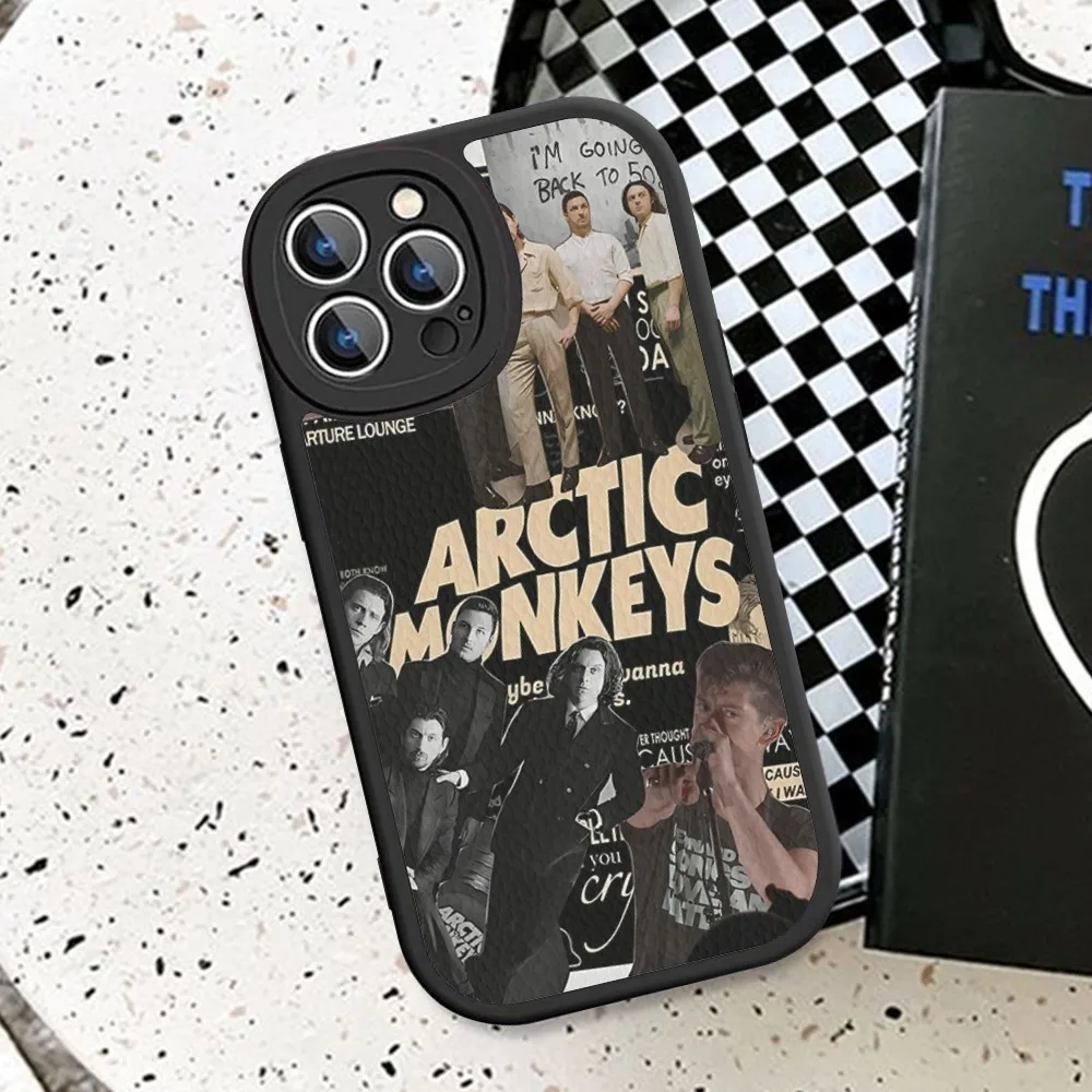 Arctic Monkeys Band Phone Case Hard Leather For IPhone 14 13 12 Mini 11 14 Pro Max Xs X Xr 7 8 Plus Fundas