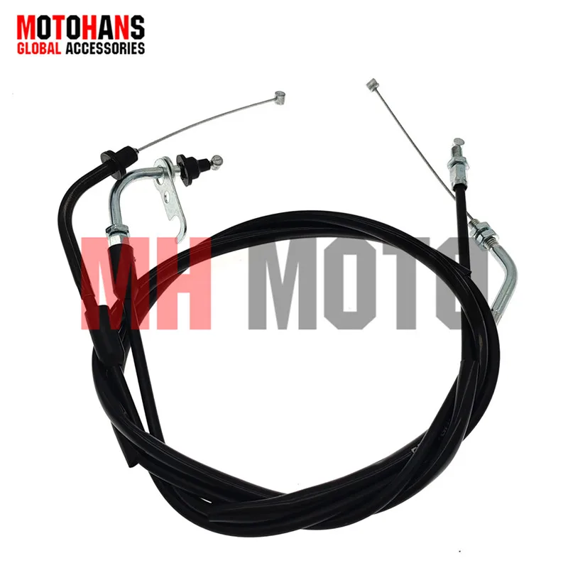 

MOTORCYCLE THROTTLE CABLE LINE DOUBLE CABLES (THROTTLE CABLE AND THROTTLE RETURN CABLE) FOR YAMAHA FZ16 FZ160 YS150 FAZER 153CC