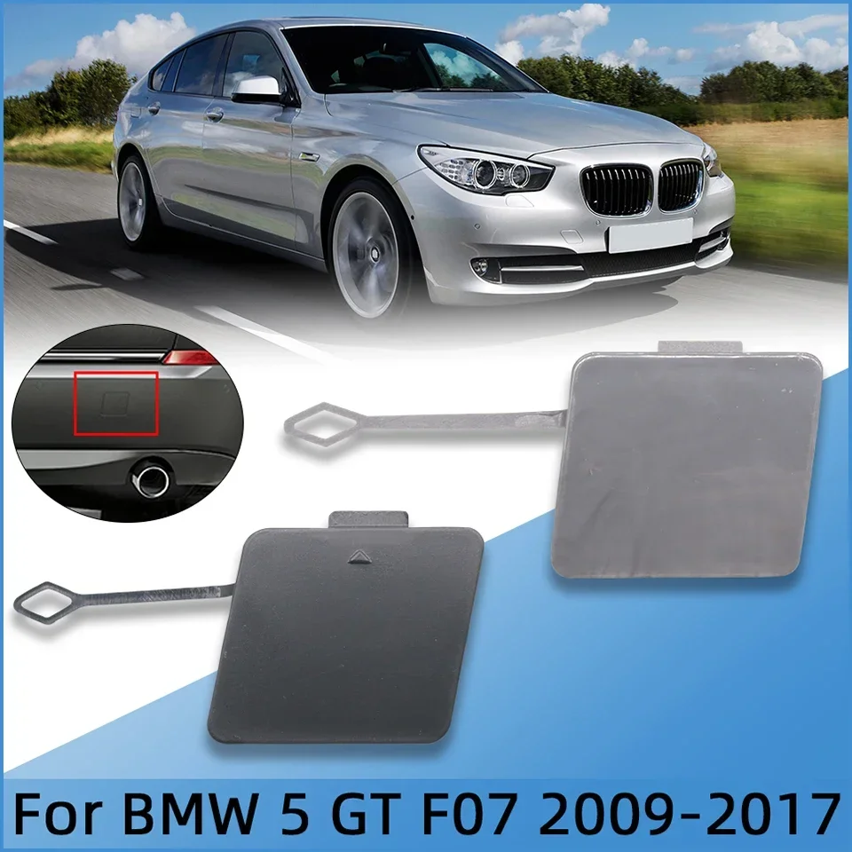 Peças de automóvel amortecedor traseiro gancho de reboque tampa de olho para bmw 5 granturismo comum versão lci 2009-2017 decoração de capa de reboque