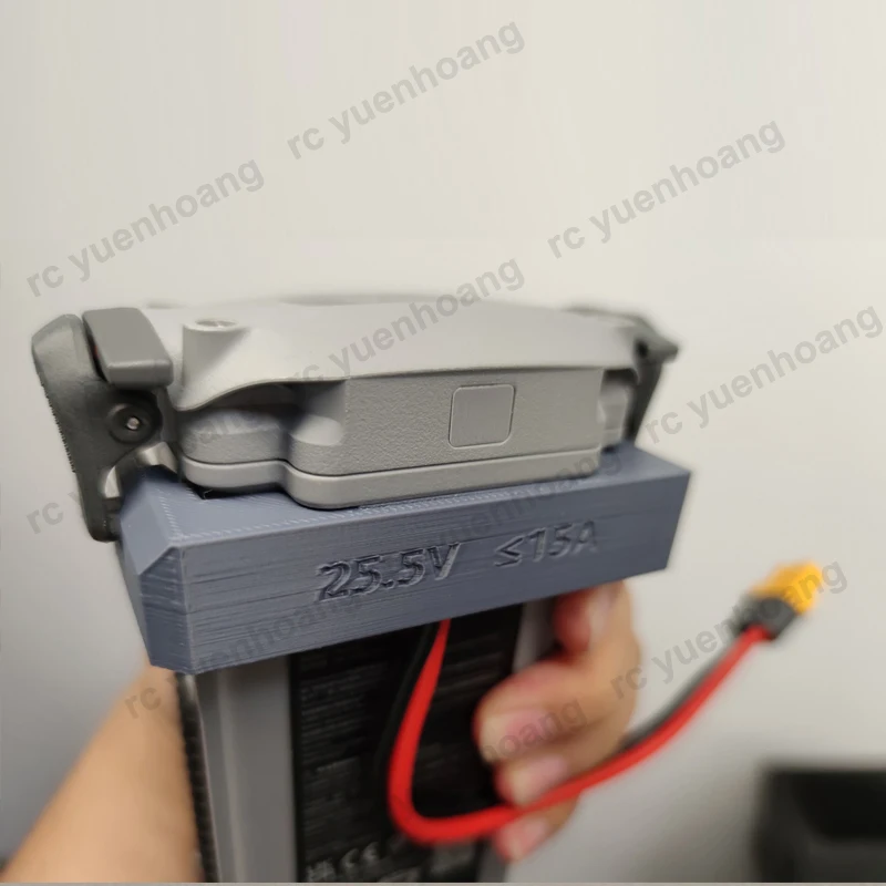 1 قطعة شحن سريع التوصيل عالية الطاقة شحن سريع رئيس ثلاثية الأبعاد وحدة شاحن مطبوعة ل DJI Matrice M4TD RC الطائرة بدون طيار بطارية قابلة للشحن