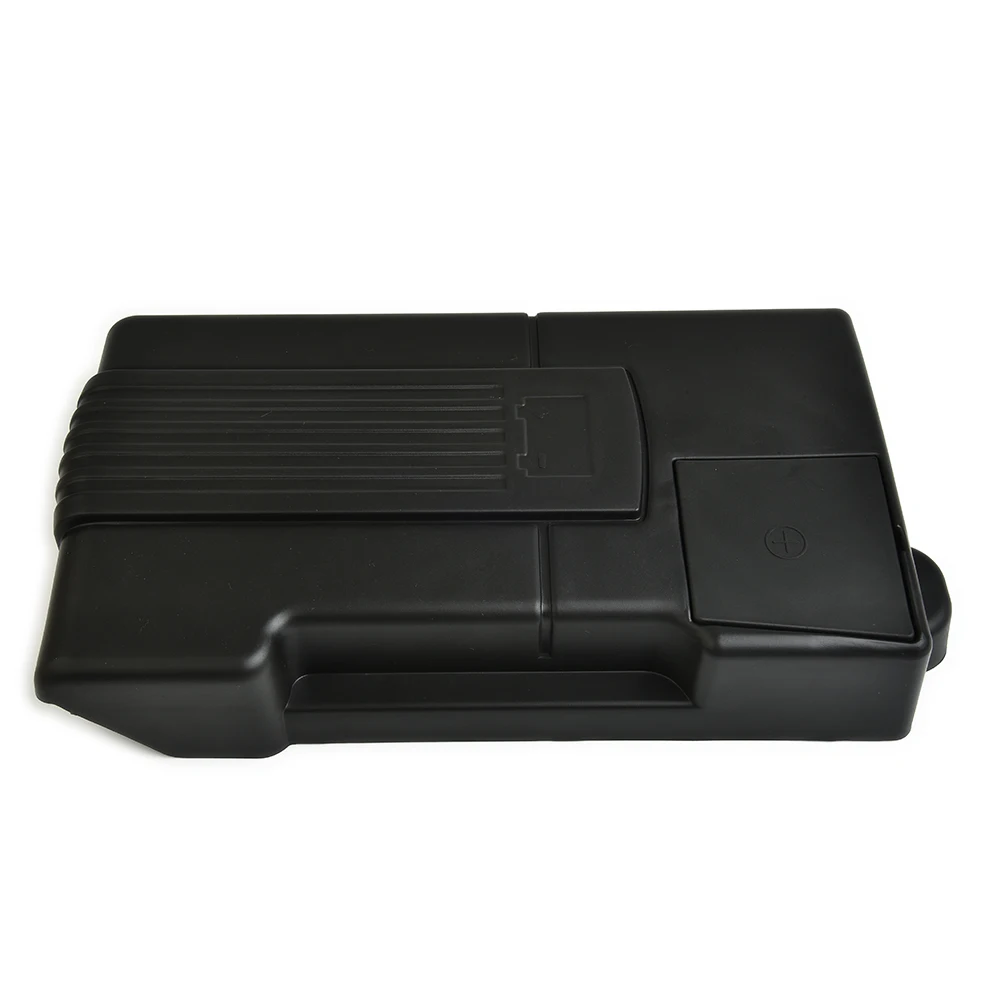 For Passat B8 2015-On Car Engine Battery Cover For SEAT Ateca 2016-On For Tiguan 2017-On Protection Shell 1pc ABS