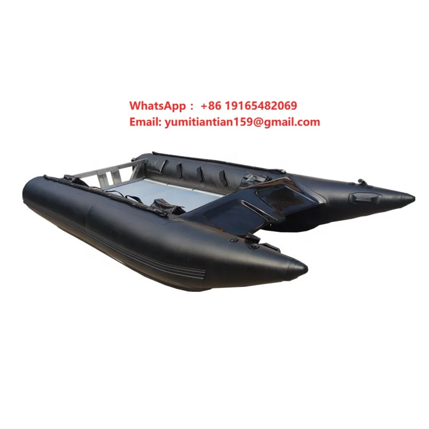 6 Person High Speed Boat Catamaran Inflatable Boat  High Speed