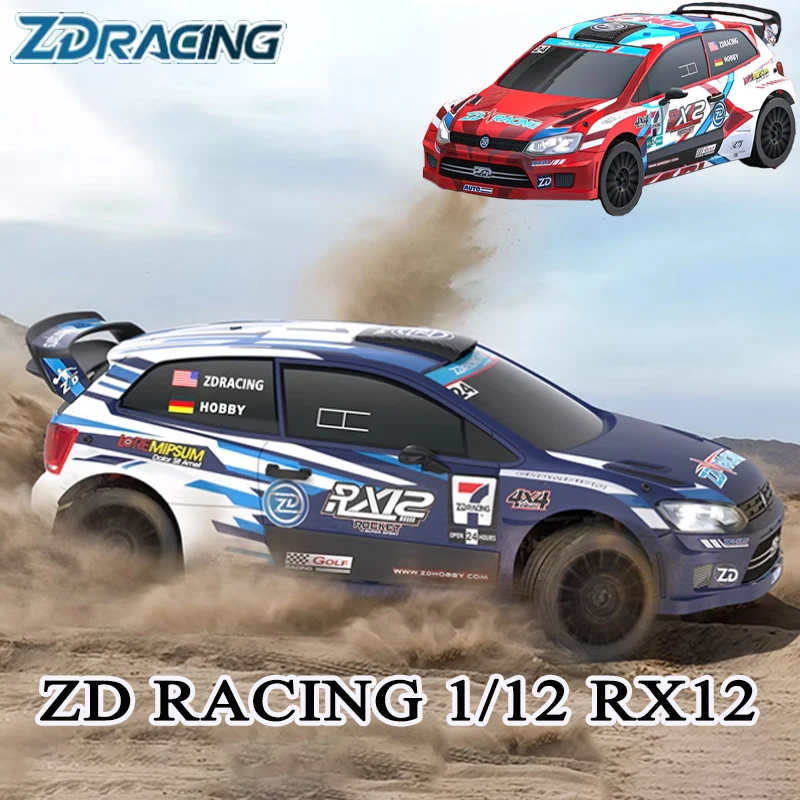 

ZD RACING RX12 1/12 RC пульт дистанционного управления электрический раллийный автомобиль высокоскоростной бесщеточный полноприводный гоночный внедорожник подарок
