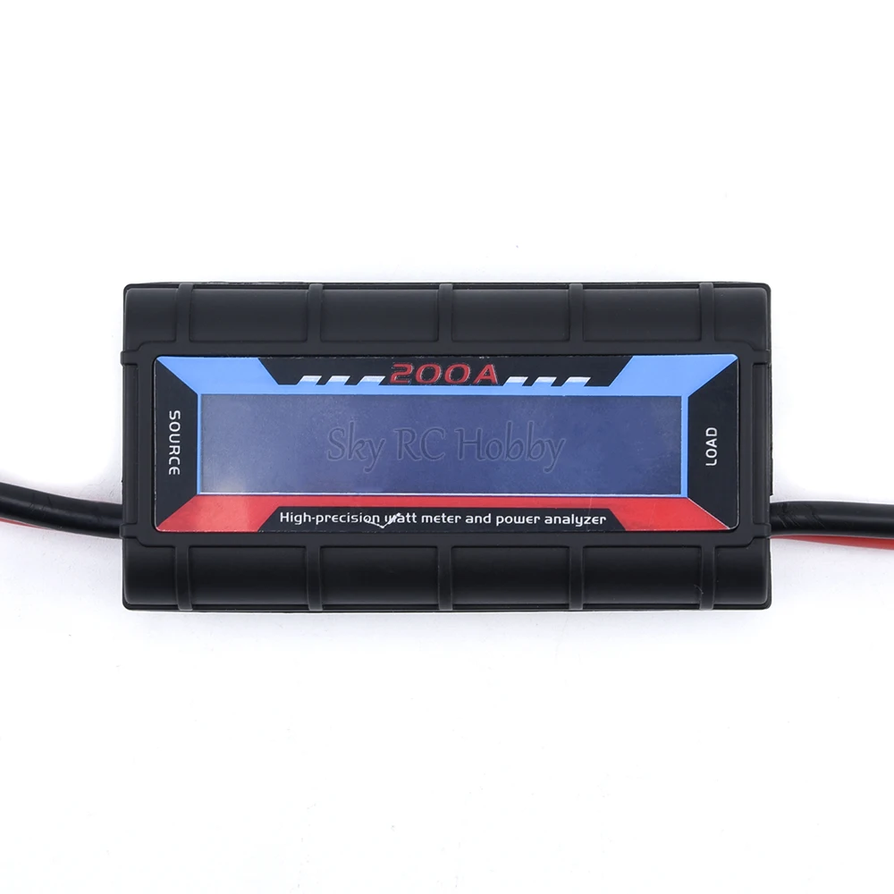 RC 150A / 200A High Precision Watt Meter and Power Analyzer w/ Backlight LCD For Quadcopter Parts