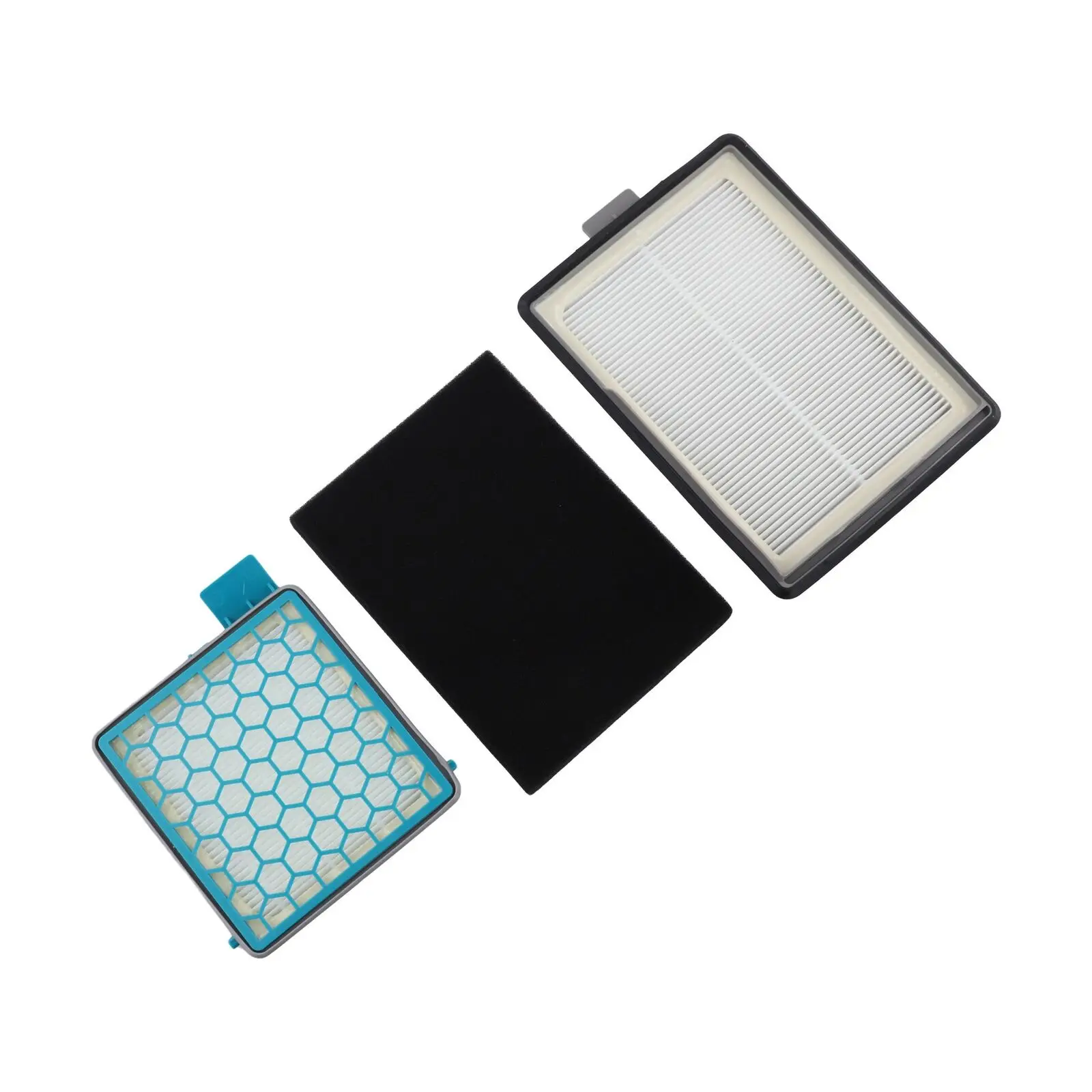 

Carbon Filter Replacement For Miele Blizzard CX1 Boost CX1 2 Pack HEPA Fine Filter Set With Part Numbers 11639240 SF HY 60