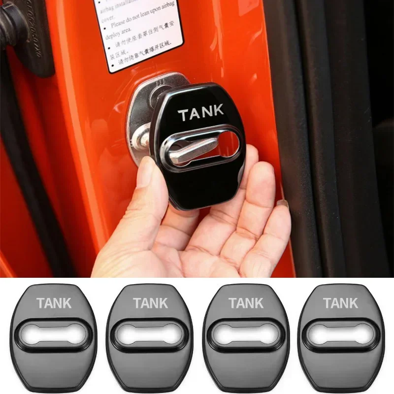 

Great Wall Tank 300 2022 2023 Door Lock Cover Protection Buckle Car Interior Modification Accessories