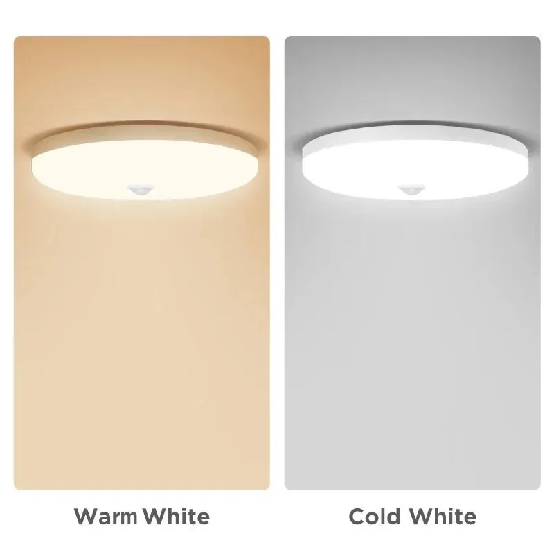 

Led Ceiling Lamp With Motion Sensor 40W 30W 20W 18W 15W 12W Led Ceiling Light Fixtures For Entrance Balcony Corridor 110V 220V